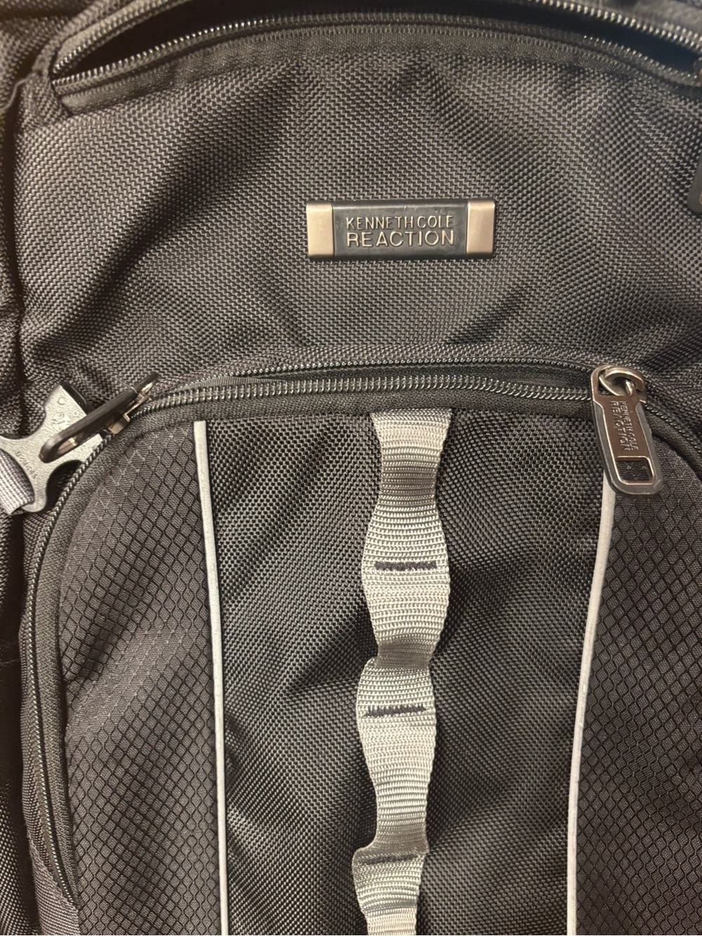 Kenneth Cole Reaction Black and Gray Men's Backpack